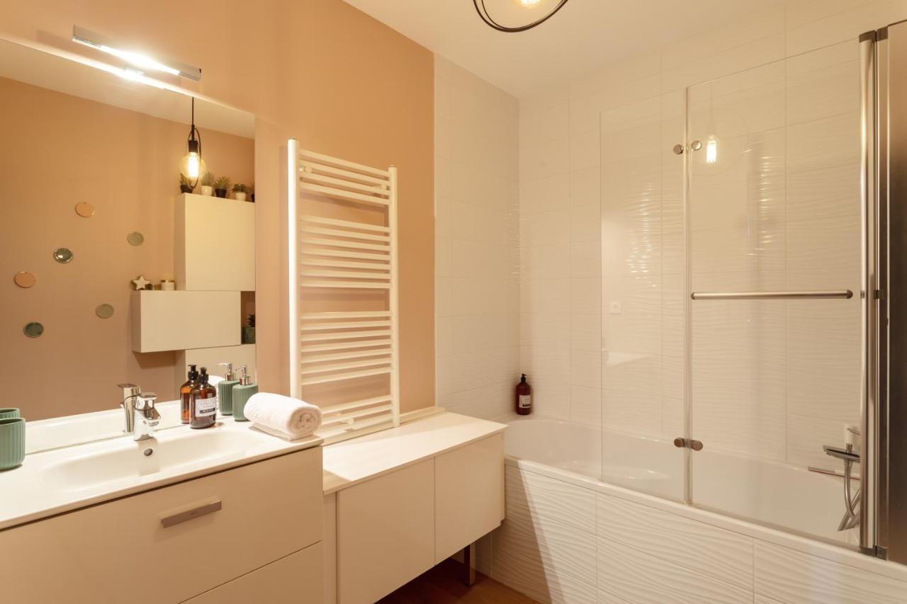 Le Canal - Appt Avec Balcon - Vue Degagee En Bord De Vilaine Rennes Exterior foto